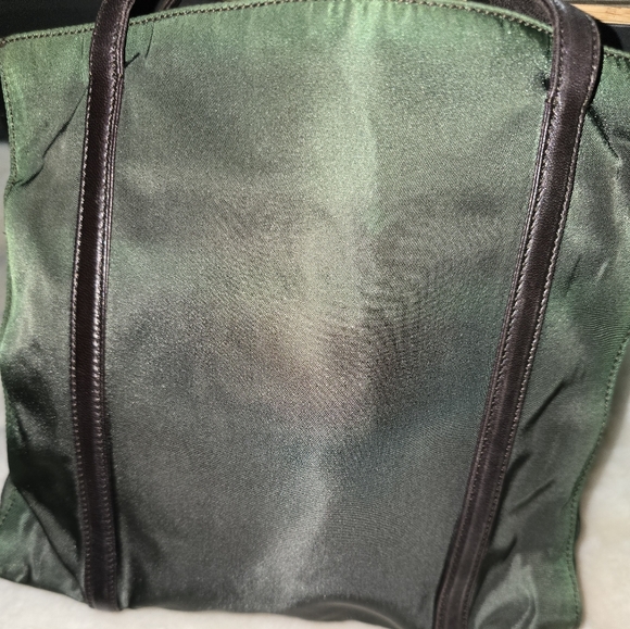 Prada Tessuto Iridescent Green Nylon Bag - Picture 5 of 13